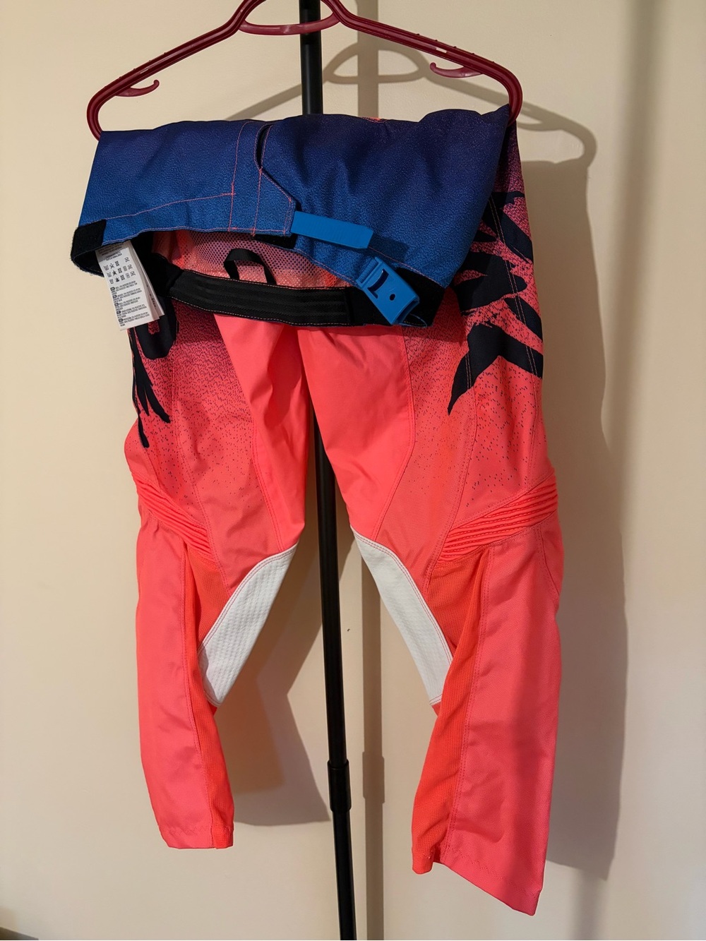 THOR Women’s Motocross Dirt Bike Riding Pants Pink Navy Size 5/6